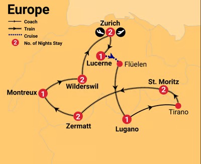 Grand Train Tour of Switzerland